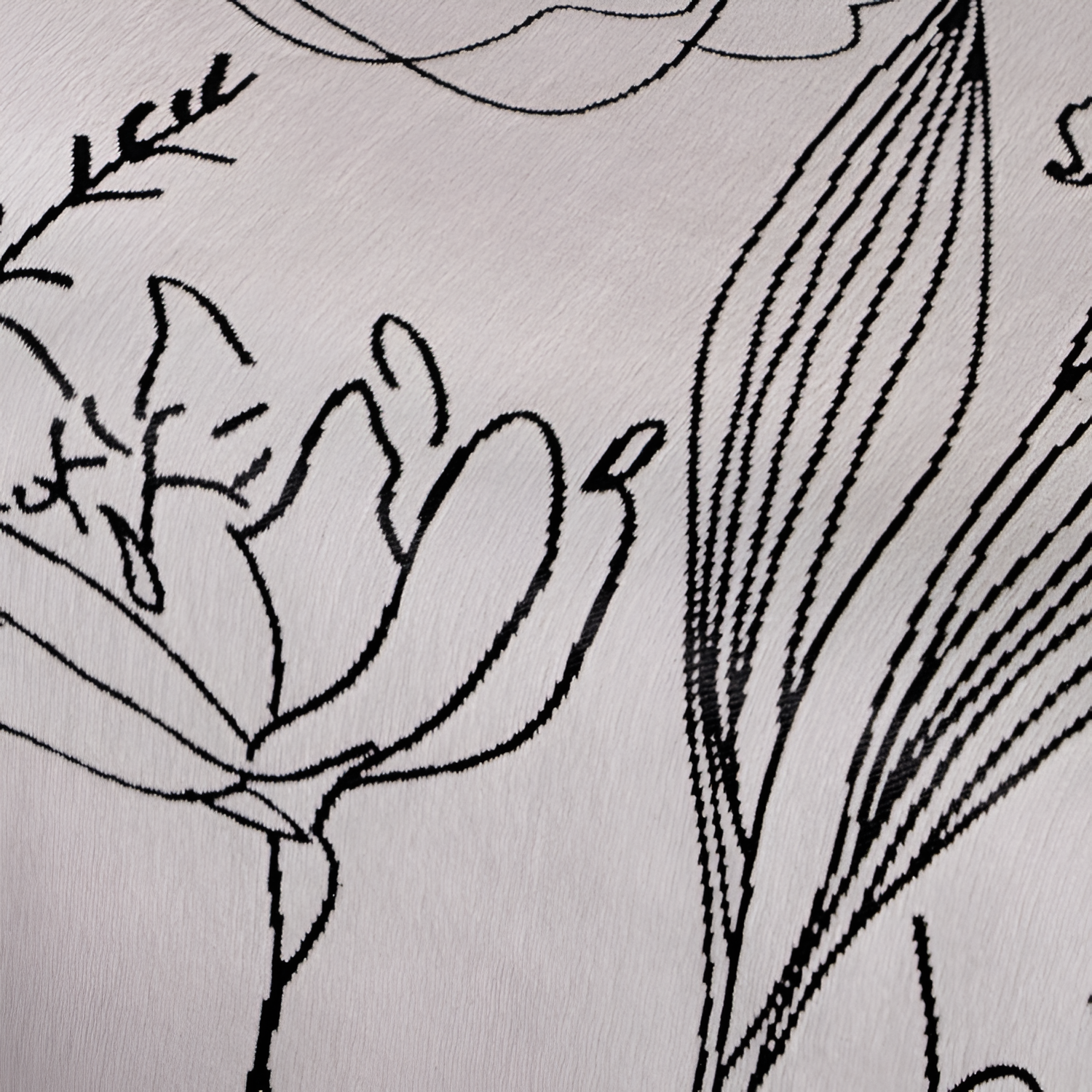 Manta decorativa botánica - Reversible para sofá