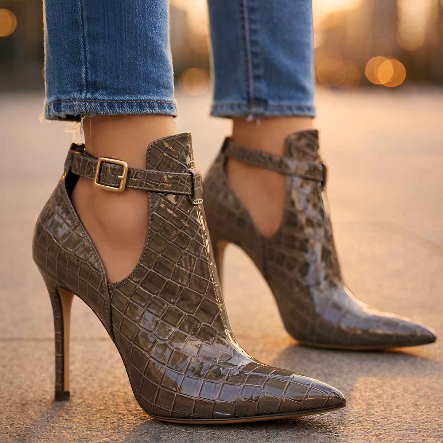 Botines de Tacón Aguja para Mujer - Fiesta de Cumpleaños