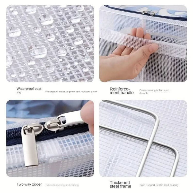 Caja Almacenamiento Plegable Reforzada - Multiuso