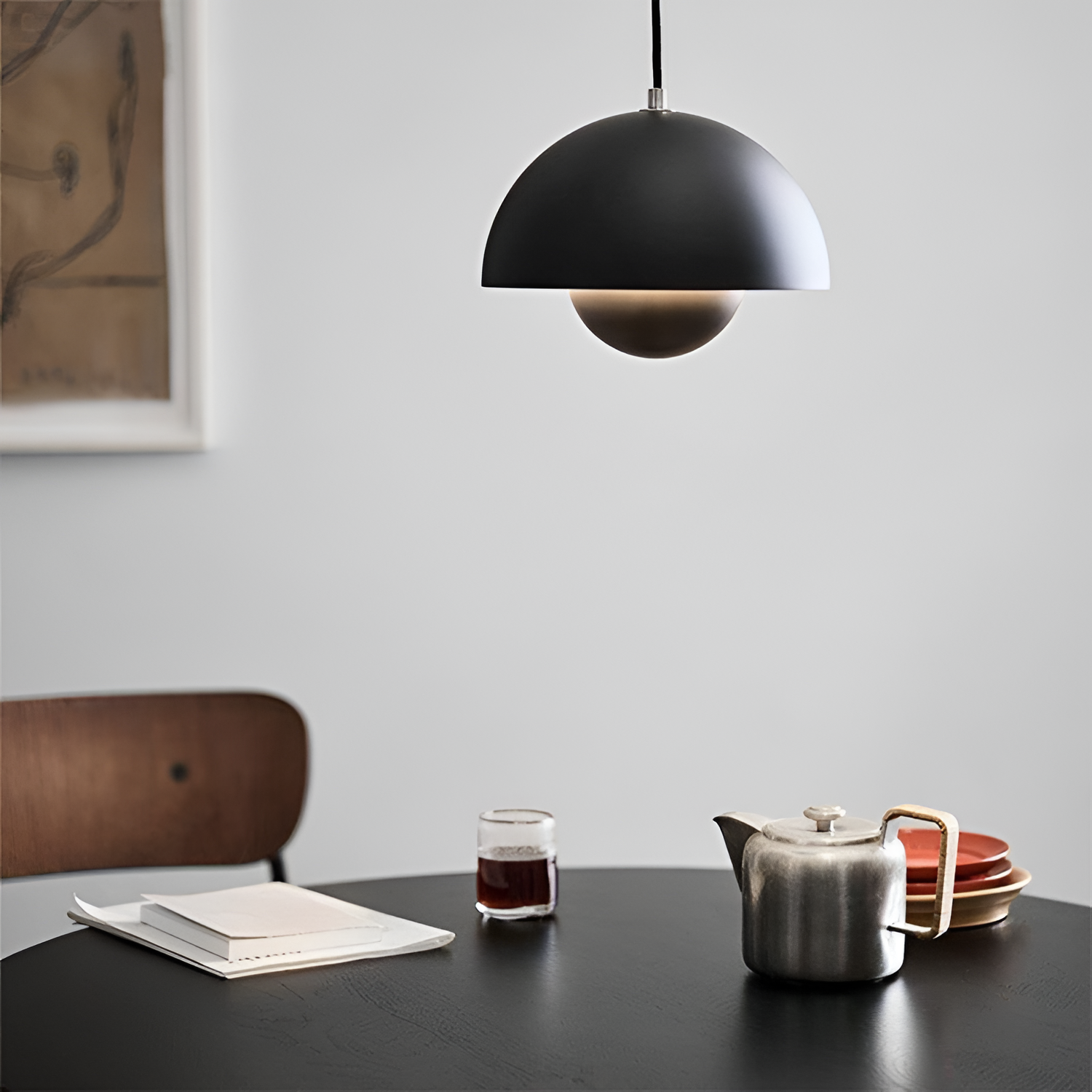 Colgante Escandinavo Minimalista - Metal