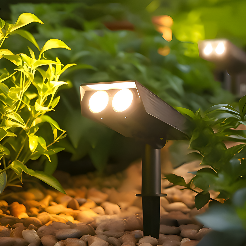 Lámpara De Jardín Zoom Solar - Ajustable