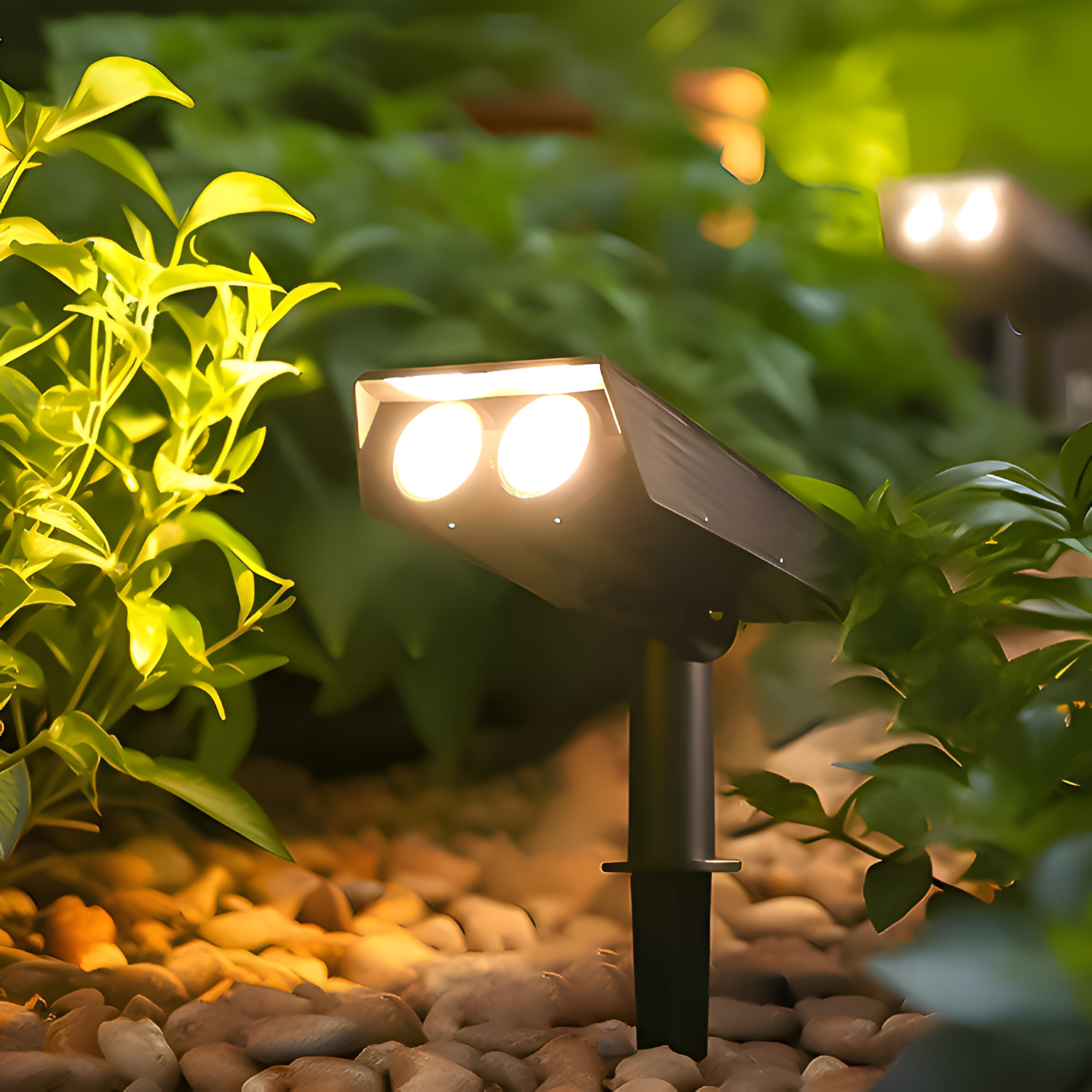 Lámpara De Jardín Zoom Solar - Ajustable