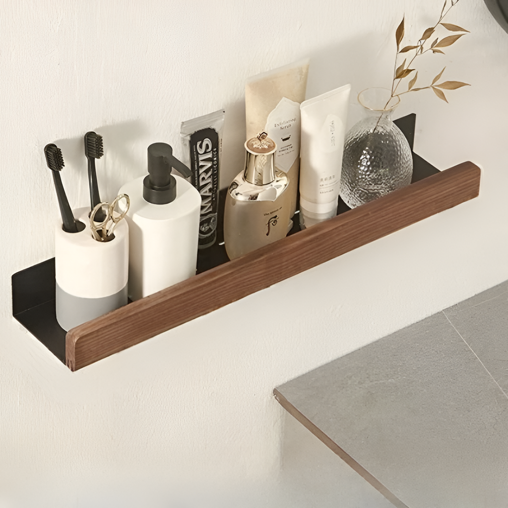 Estantería Flotante Minimalista - Resistente a la Humedad