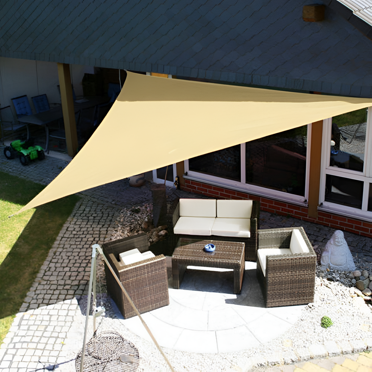 Toldo Vela de Tensión Anti-UV - Duradero