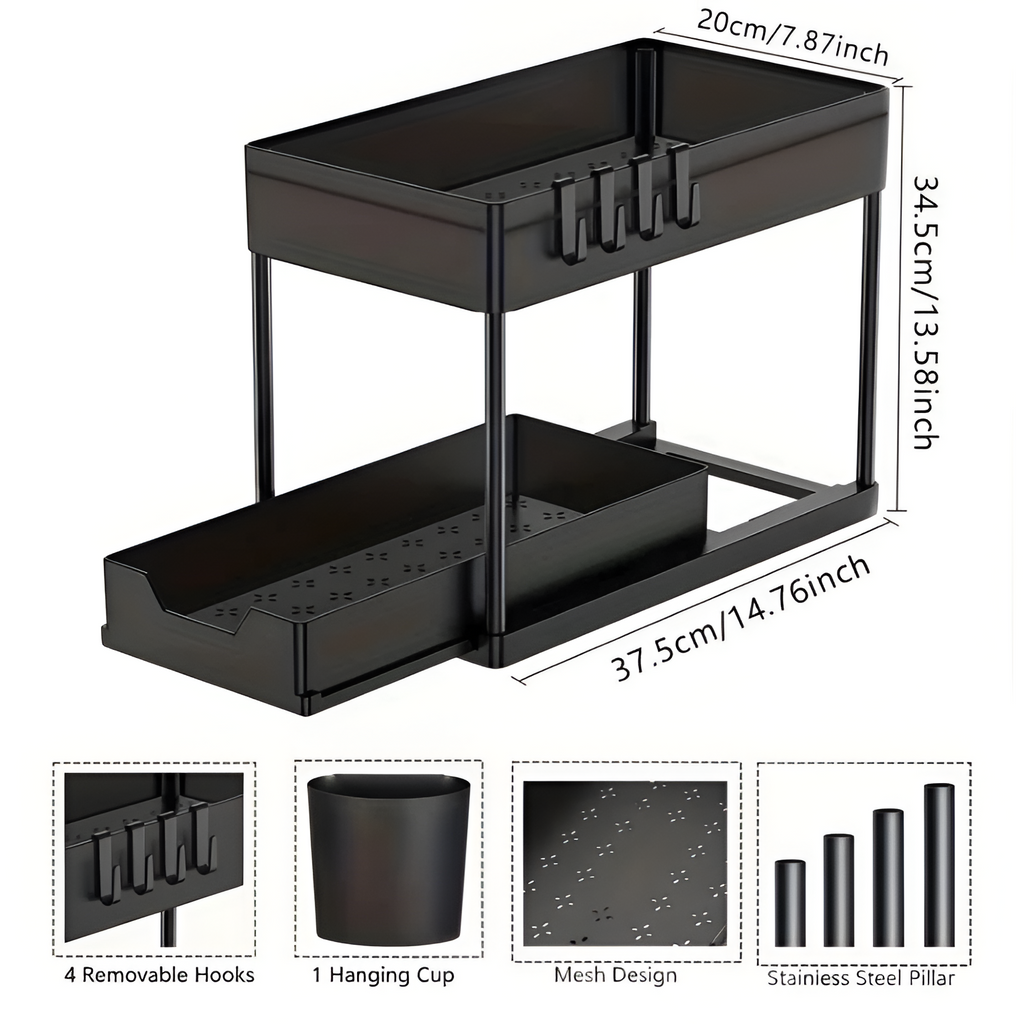Organizador Minimalista Deslizable - Modular