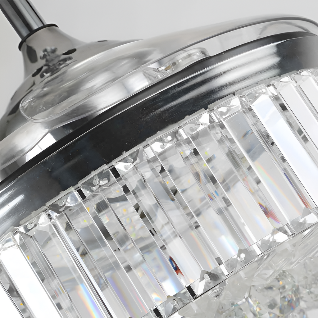 Ventilador de Techo con Cristal Moderno - Pulido