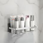 Caddy de Pared Adhesivo Minimalista - Ahorro de Espacio