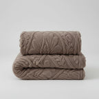 Manta de Lana Tejida - Jacquard