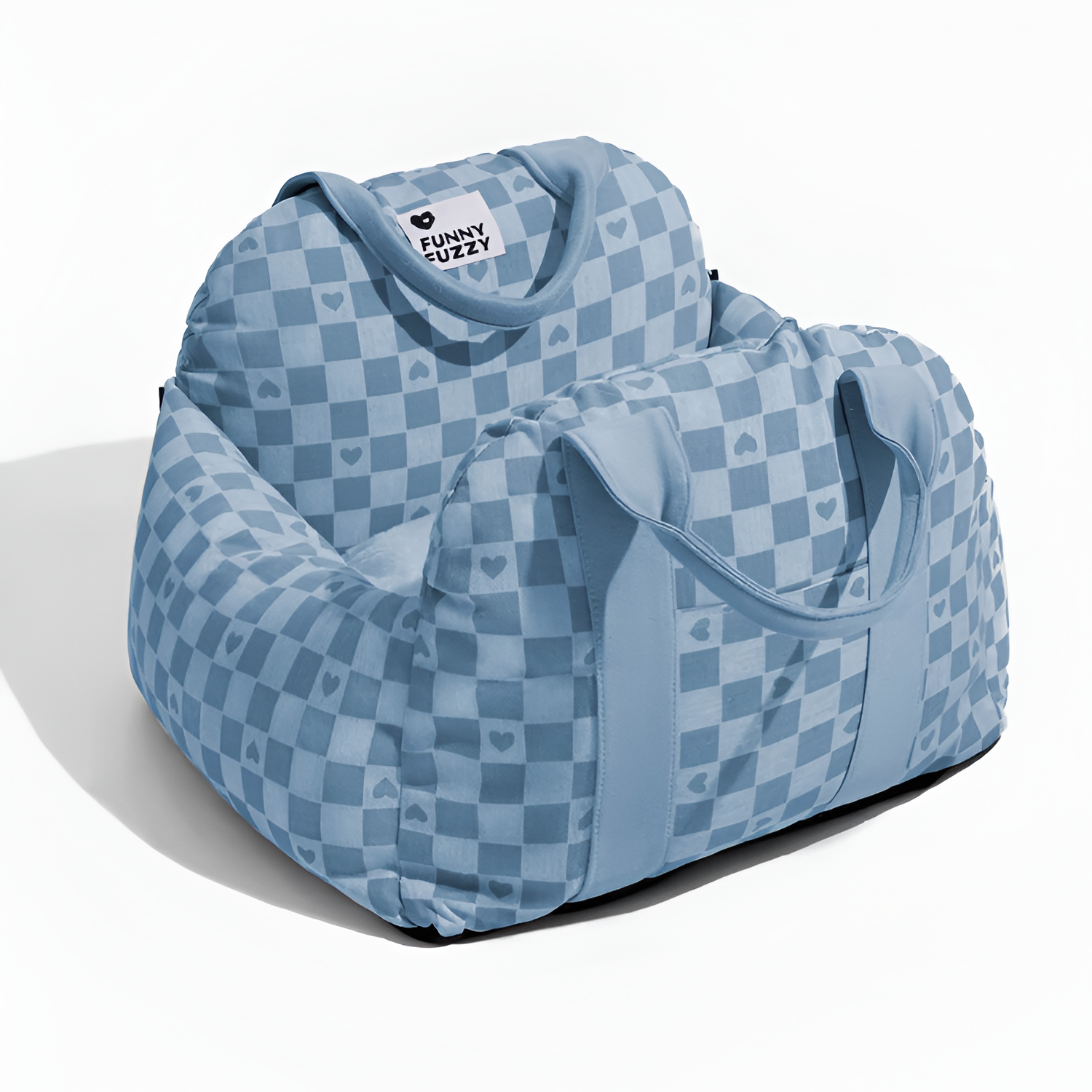 Cama Monocolor Viaje Para Mascotas - Convertible