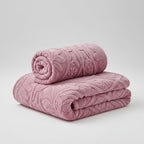 Manta de Lana Tejida - Jacquard