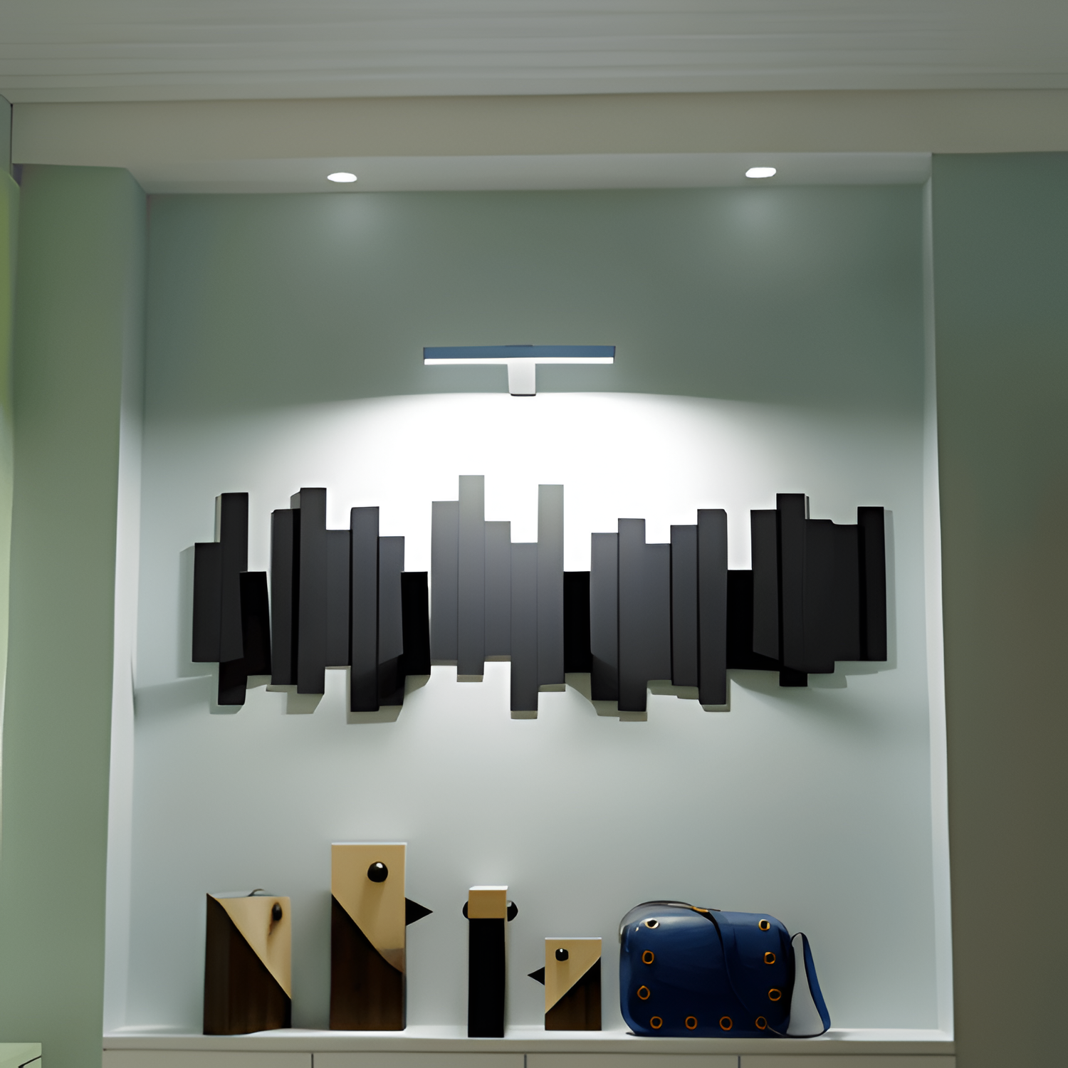 Luz De Cuadro Atenuable Minimalista - Ajustable