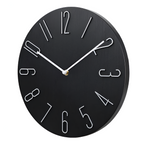 Reloj de Pared Minimalista de Números de Alambre - Silencioso
