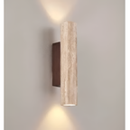 Aplique Travertino Minimalista - Luz Ambiental