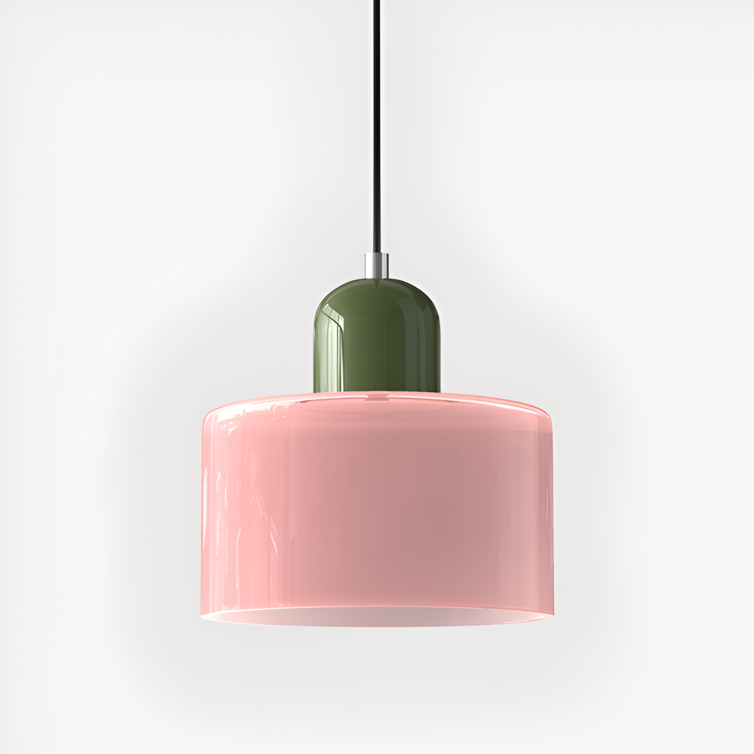 Lámpara Colgante Bicolor Moderna - Luz de Techo Minimalista
