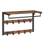 Perchero Madera Industrial - Multifuncional