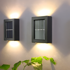 Luz de Pared Solar Minimalista - Brillo Bidireccional