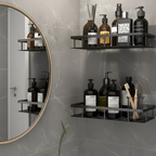 Caddy de Pared Adhesivo Minimalista - Ahorro de Espacio