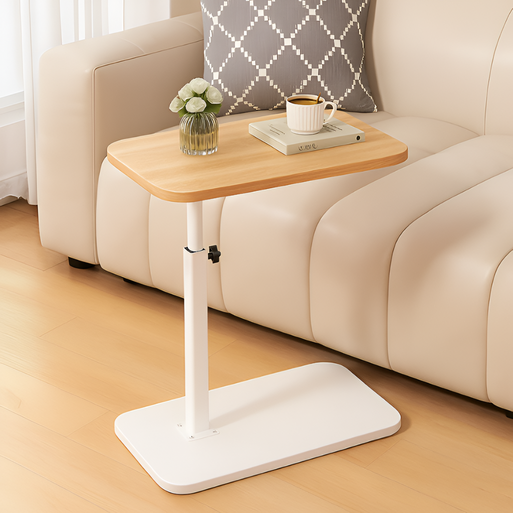 Mesa Lateral Ajustable Minimalista - Funcional