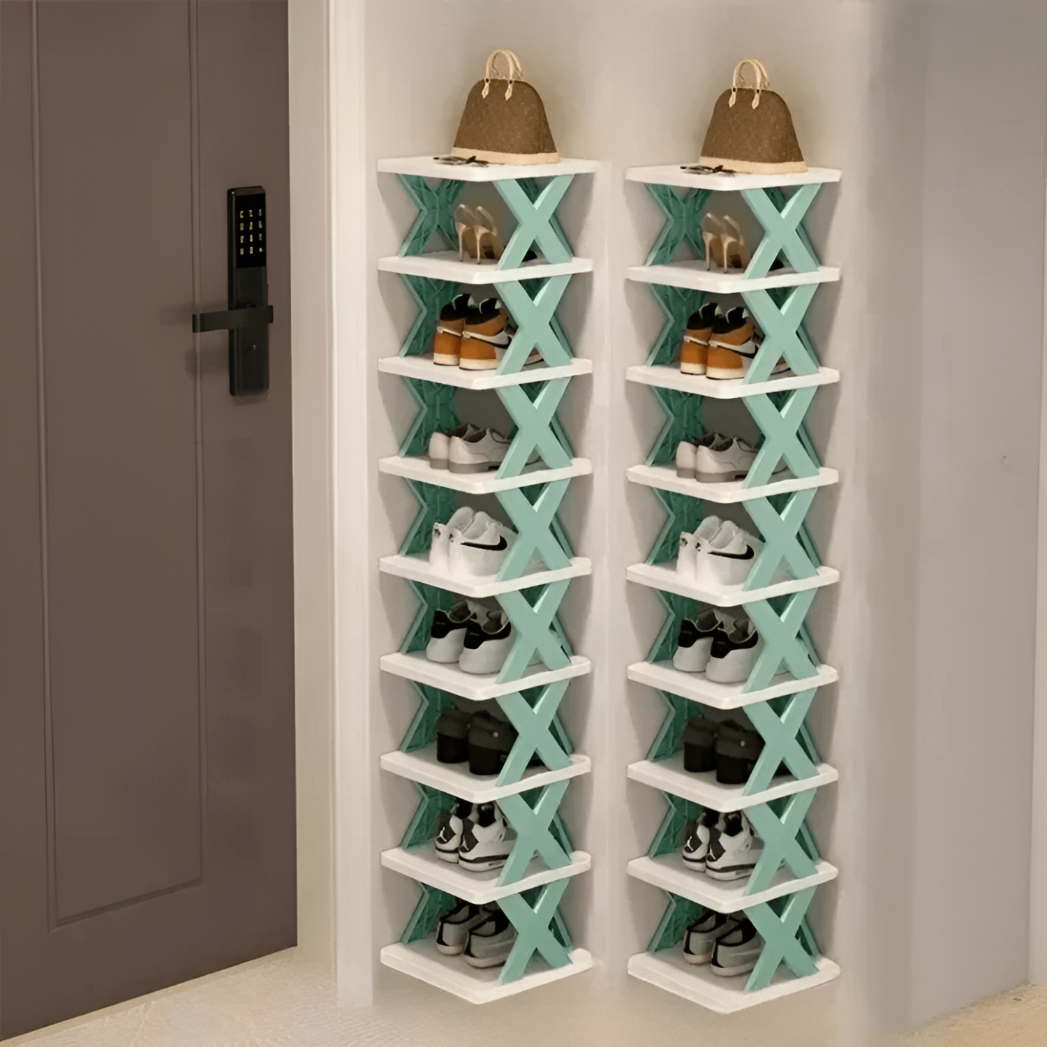 Organizador Modular con Estructura en X - Apilable
