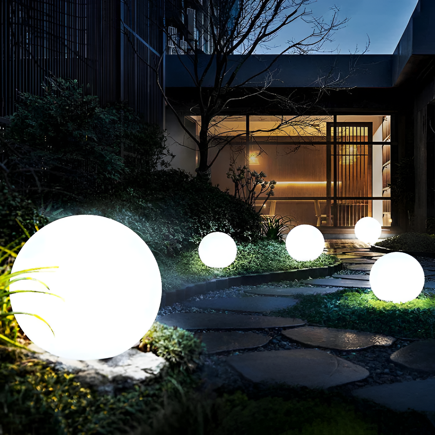 Esfera Luminosa Flotante Minimalista - Versátil