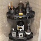 Organizador de Esquina - Estante de Pared Adhesivo