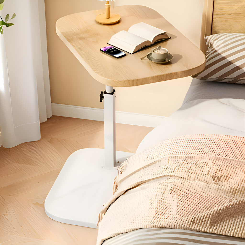 Mesa Lateral Ajustable Minimalista - Funcional