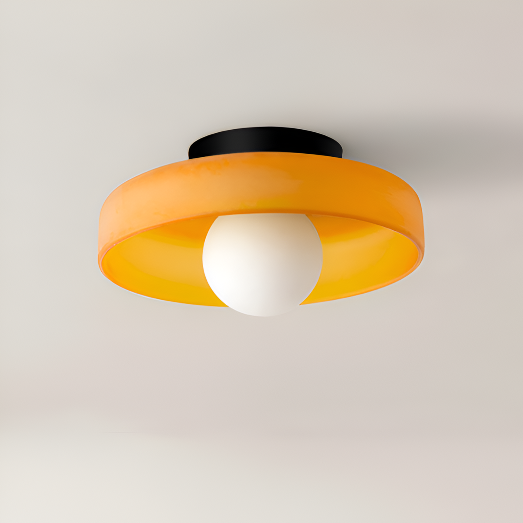 Lámpara Techo Retro Minimalista - Plafón Fijo