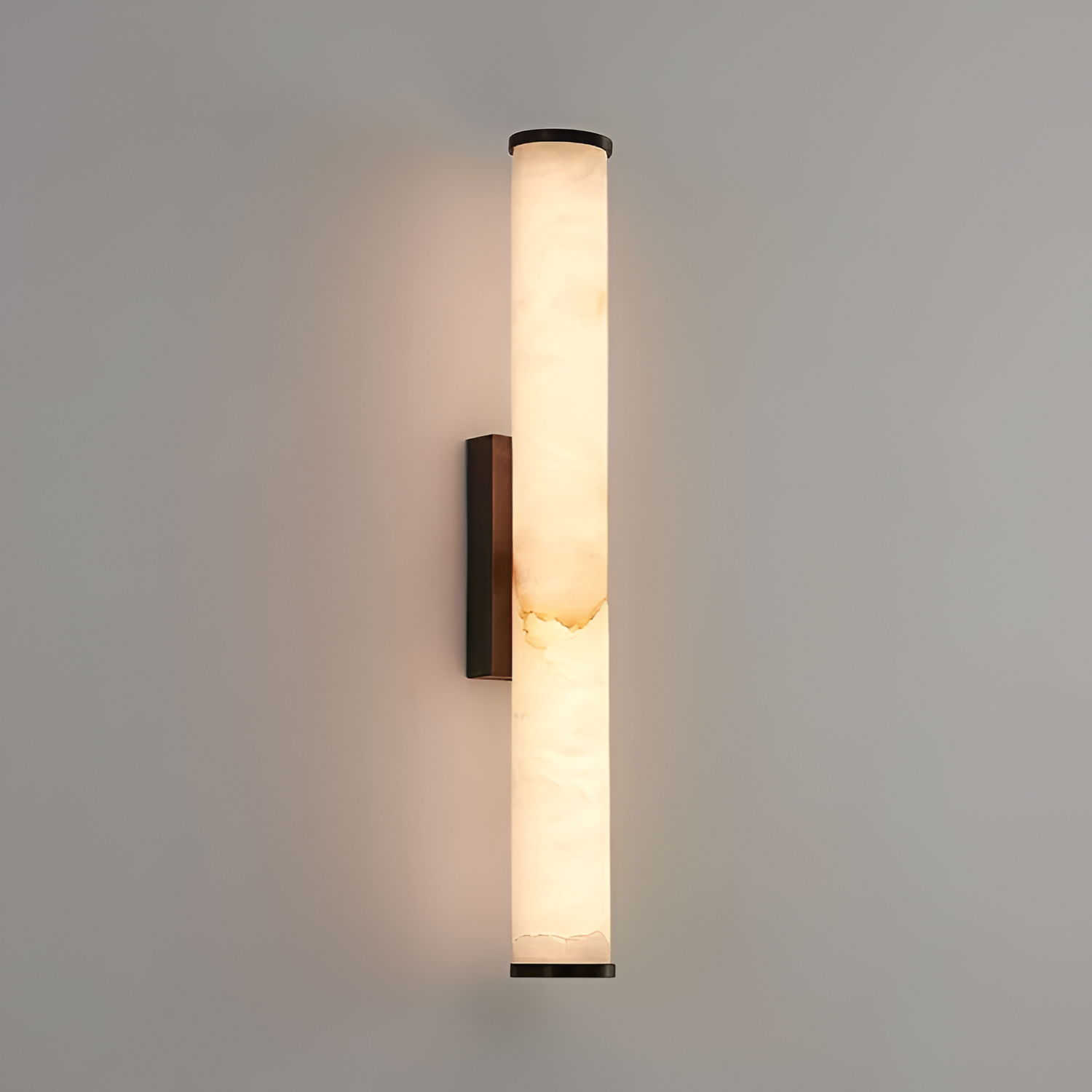 Aplique de Pared de Alabastro Minimalista - Lineal