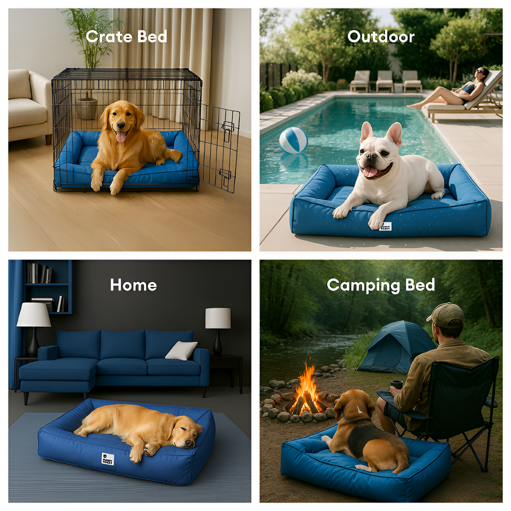 Cama Antidesgarros para Perros - Resistente a Mordidas
