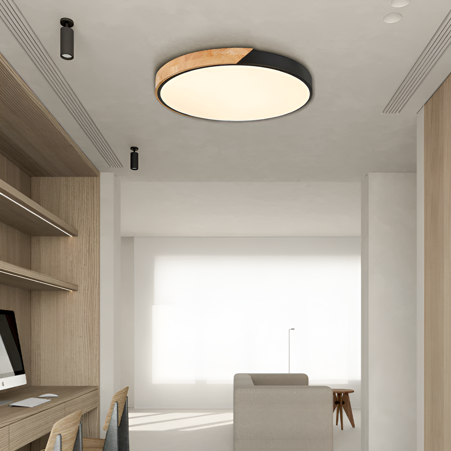 Lámpara Techo Geométrica Minimalista - Nórdica