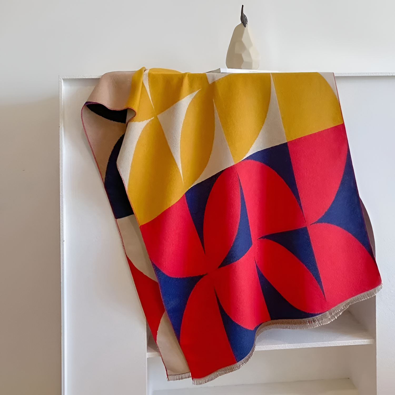 Chal Con Estampado Gráfico Geométrico - Estilo de Capas Diario