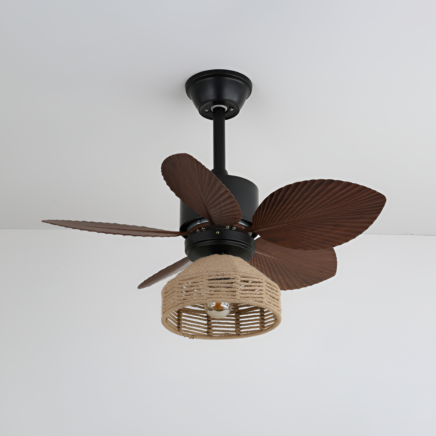 Ventilador de Techo Tropical Coastal - Pantalla Tejida