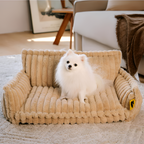 Sofá Convertible de Pana para Mascotas