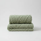 Manta de Lana Tejida - Jacquard