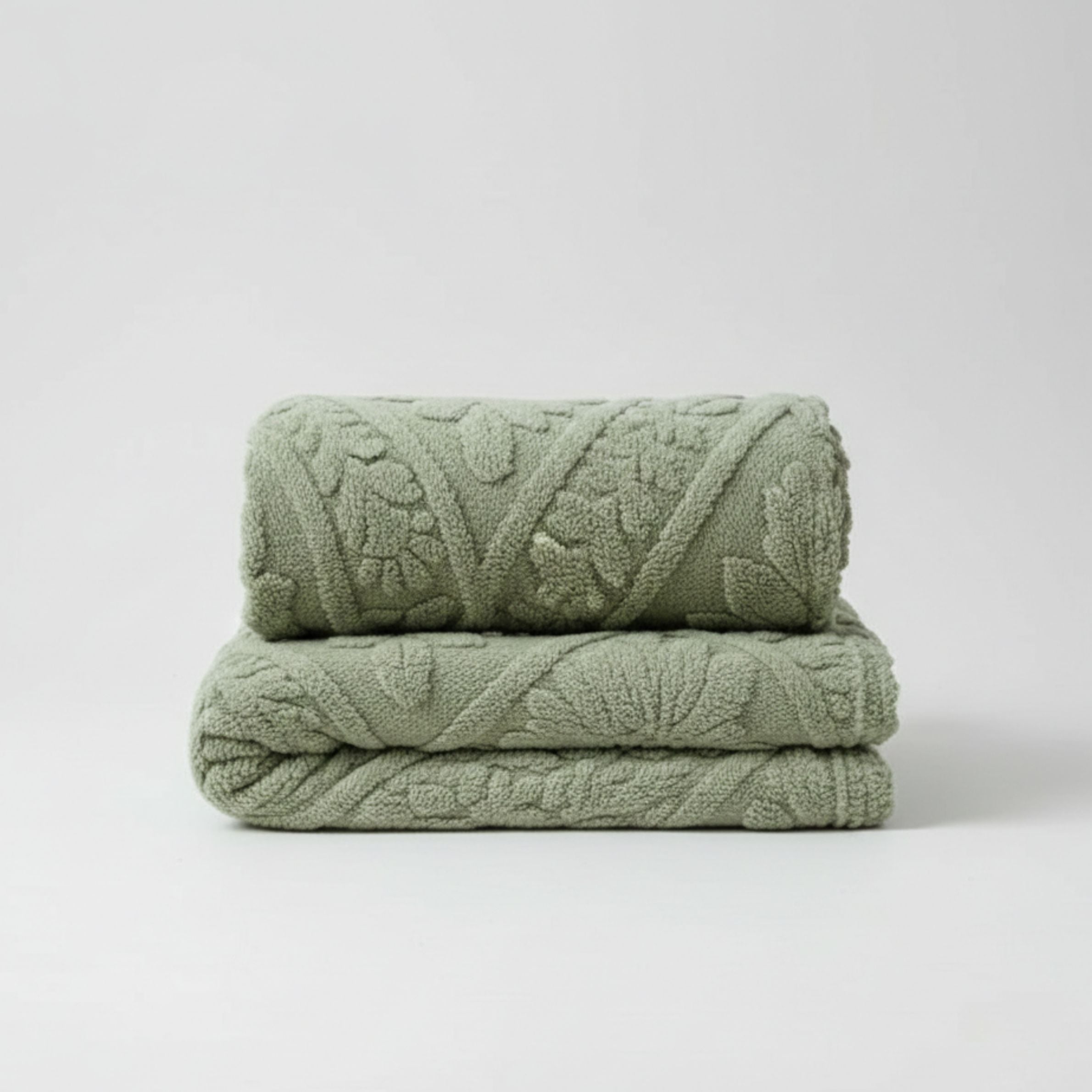 Manta de Lana Tejida - Jacquard