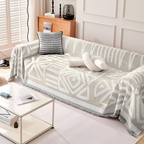 Manta Geométrica para Sofá - Decoración Bohemio