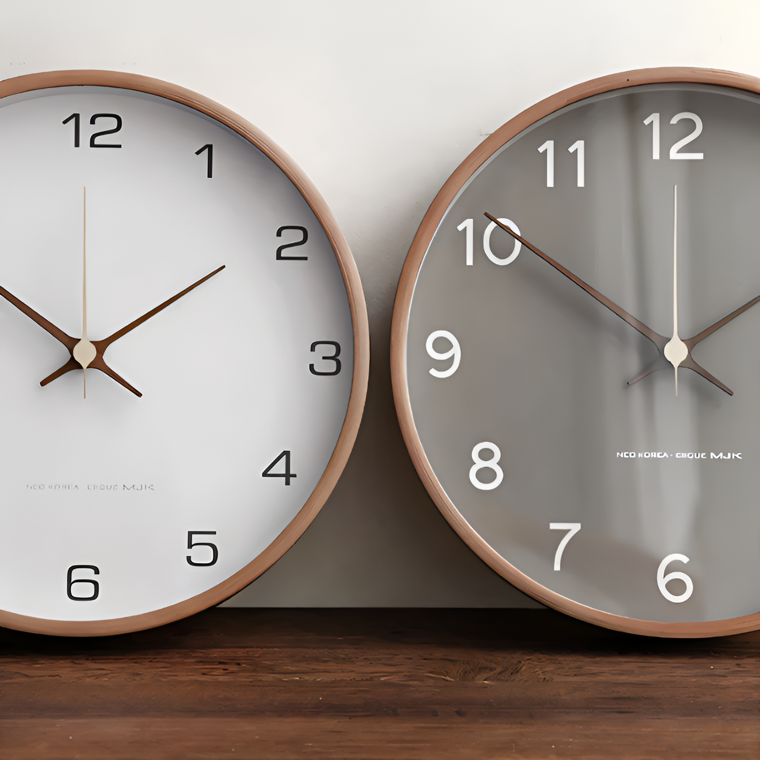 Reloj Pared Silencioso Minimalista - Analógico