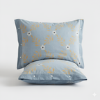 Funda de Almohada de Algodón Puro – Funda con Botones Decorativos