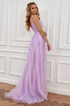 Vestido De Baile Floral Con Hombros Descubiertos Para Mujer - Boda De Verano