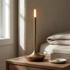 Lámpara de Mesa Cilíndrica – Lámpara Portátil LED
