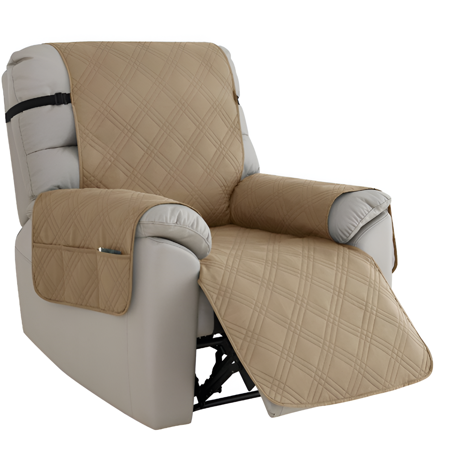 Funda Protectora Acolchada para Sillón - Diseño Reclinable