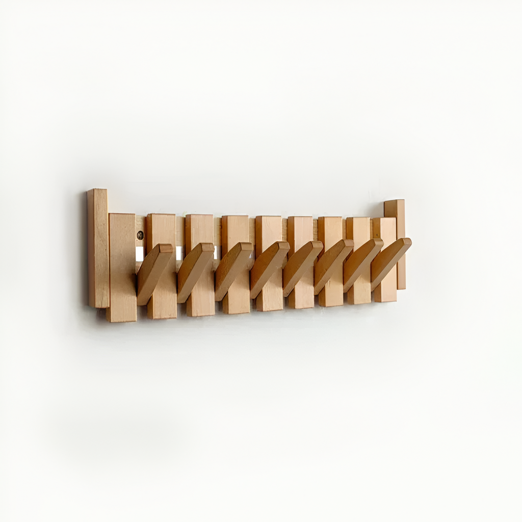 Perchero  Estilo Piano de Pared - Plegable
