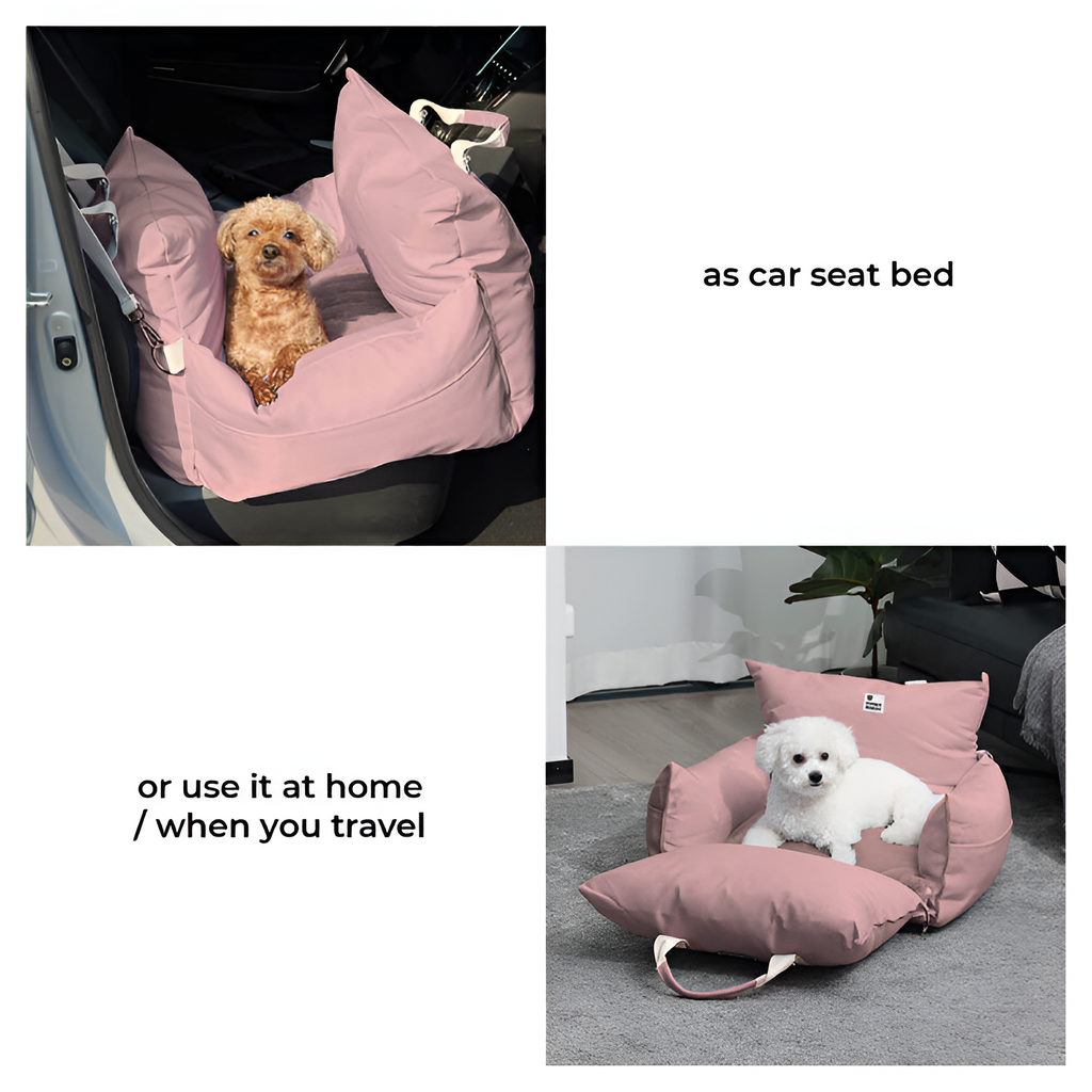 Cojín Acolchado Monocromático para Asiento - Ajustable