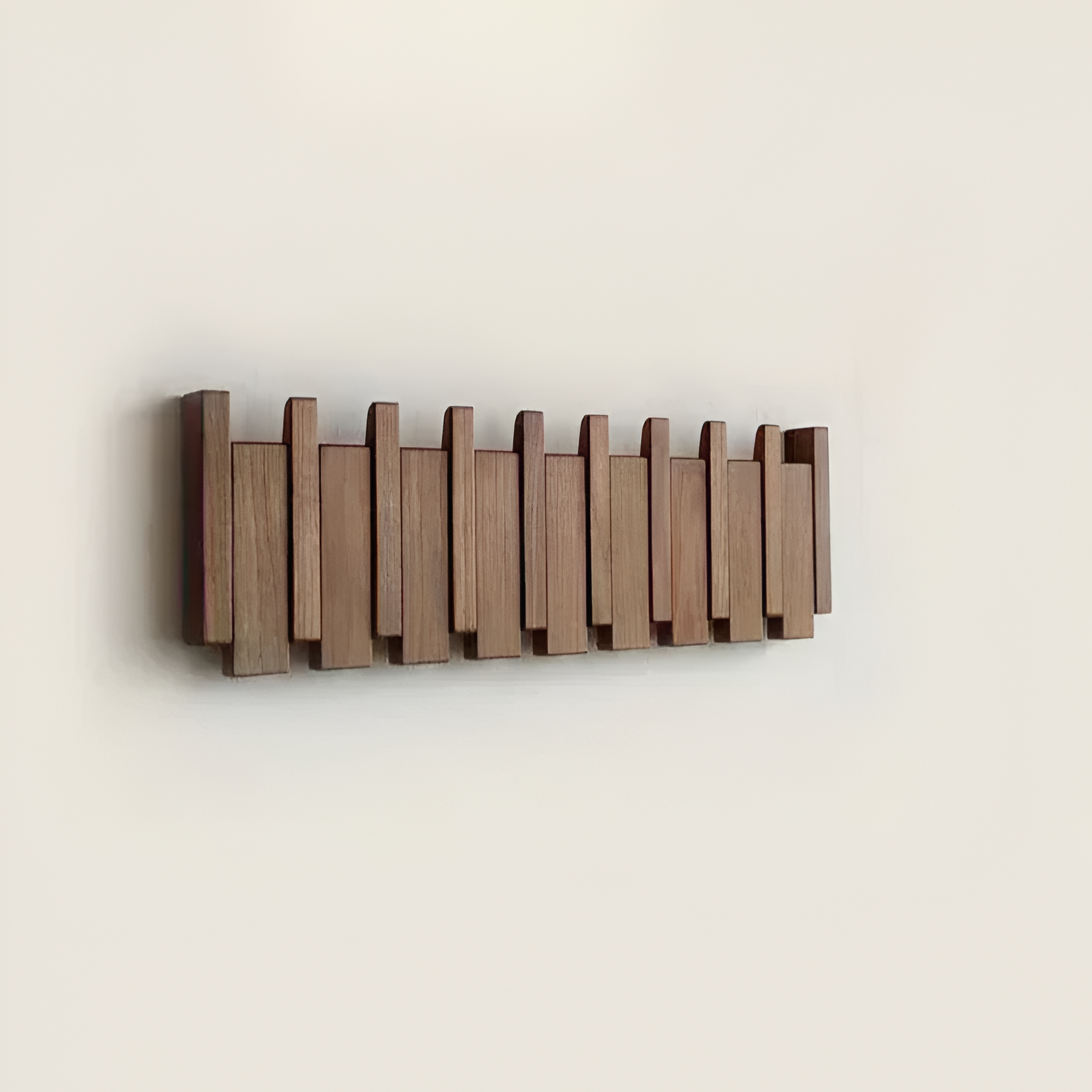 Perchero  Estilo Piano de Pared - Plegable
