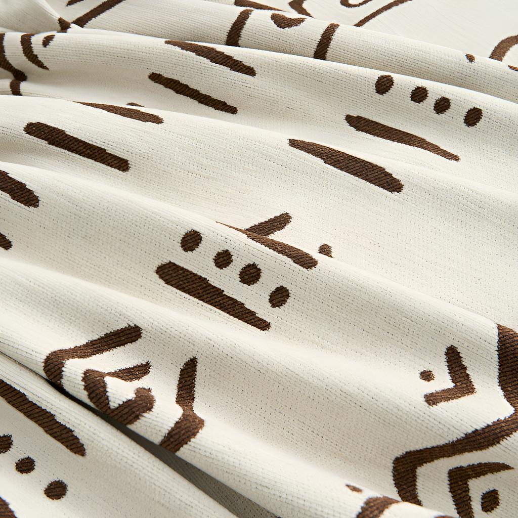 Manta Decorativa con Flecos - Cubresofá Estilo Tribal