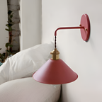 Aplique Pared Industrial Retro - Cable Trenzado