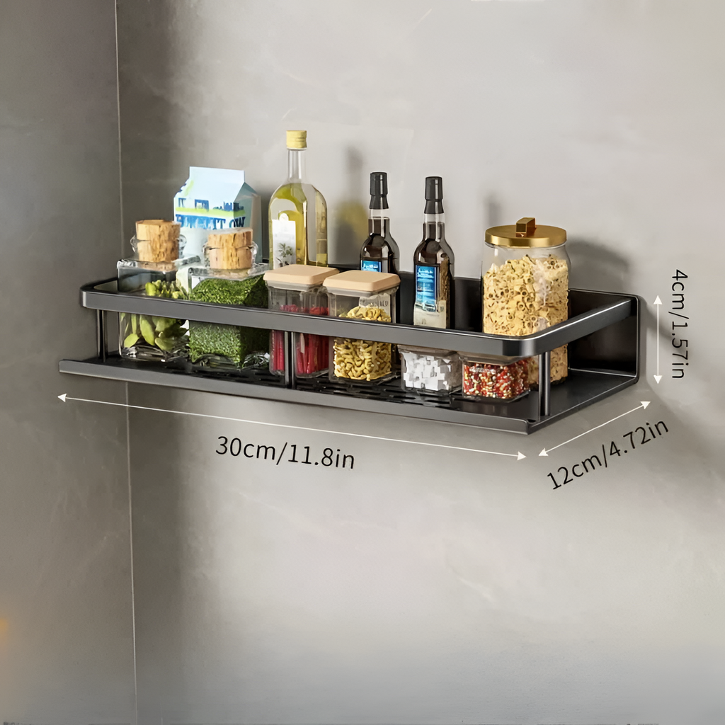 Estante Organizador De Pared Minimalista - Ranurado