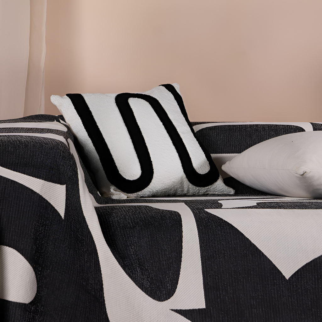 Cojín Decorativo Abstracto - Funda para Sofá