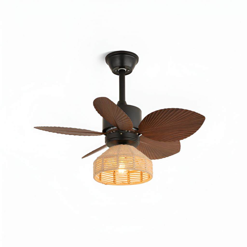 Ventilador de Techo Tropical Coastal - Pantalla Tejida