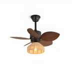 Ventilador de Techo Tropical Coastal - Pantalla Tejida